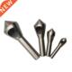 Deburrng Countersnk Drll Crosshole 4pcs Set Chamfer