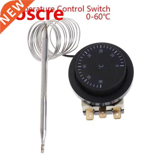 250V/380V 16A 0-60C Temperature Control Switch Capillary The