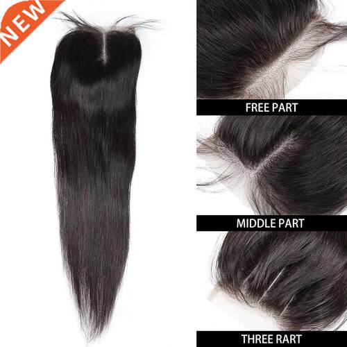4C Afro Kinky Curly Lace Closure Human Virgin Hair Wigs Tran