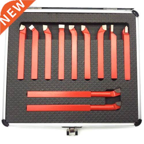 11Pcs 10x10 mm,Carbide Tip Tipped Bit Set Brazed Milling Cut