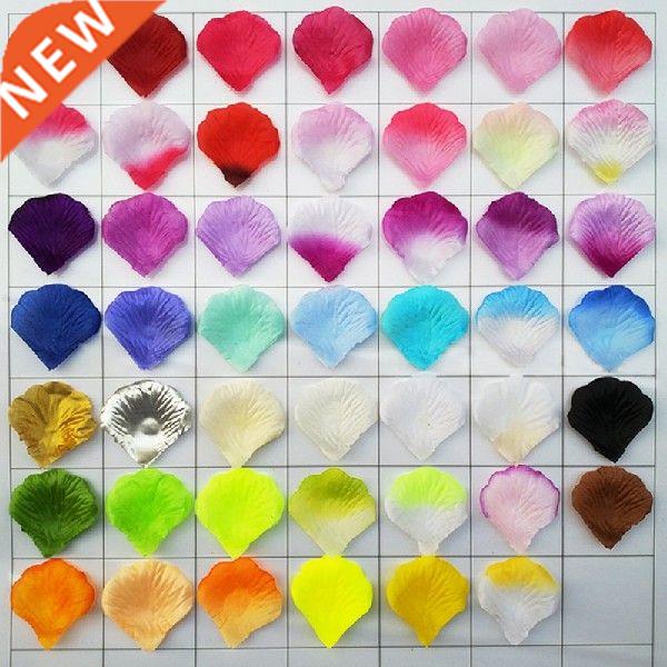 1000/lot artificial simulation of bright silk petals fake