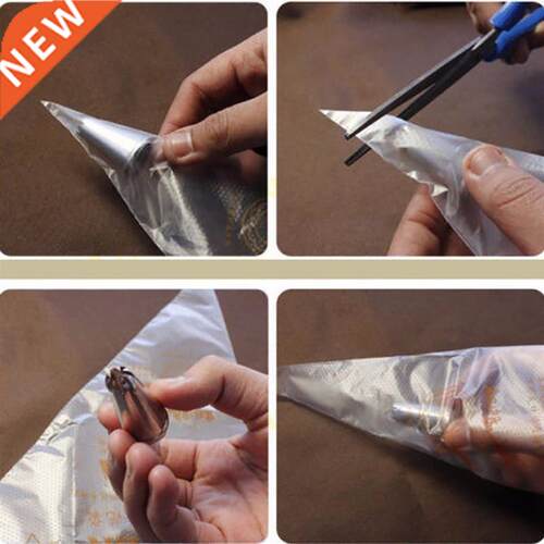 50PCs/set Disposable Pastry Bags Cake Decoration Kitchen Ici