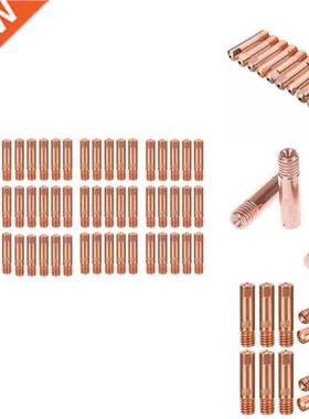 60Pcs Welding Torch Nozzles Copper Contact Tip Nozzle Consum
