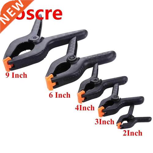 2/3/4/6/9inch Adjustable Plastic Spring Clamps For Woodworki