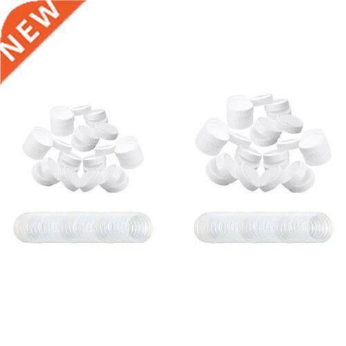 30 Pieces White Mason J Lids Spe Pts with Seals Rings