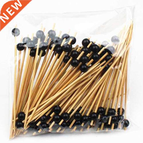 100Ps 9Cm Red peach heart Fruit Fork Sticks Buffet Cupcake T