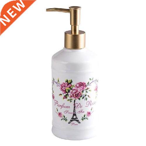 European style ceramc hand washng lqud shampoo bottles