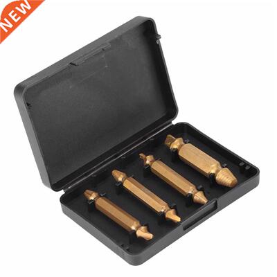 Titanium Broken Bolt Damage Screw Remover 4pcs Extractor Bit