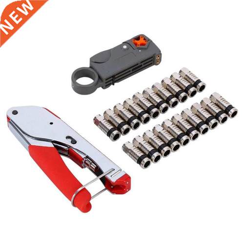 RG59 RG6 Coaxial Cable Compression Crimper Tool For F Connec