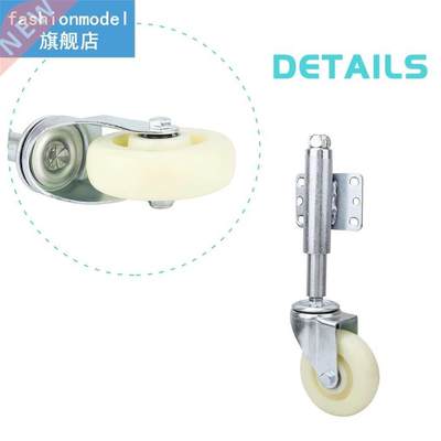 4 Inch Nylon Gate Wheel Spring Loaded Swivel Caster Heavy Du