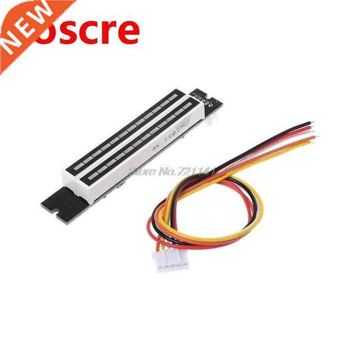 Mini Dual 12 Level indicator VU Meter Stereo Amplifier Board