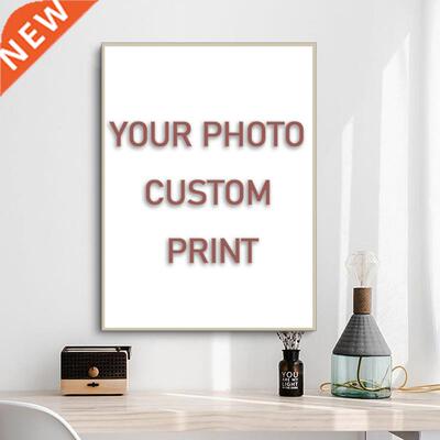 Custom Print Painting By Your Photo Poster Personal Gift C