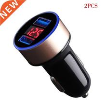 USB LED Charger Quick Charge .1A Car Port Dual Pieces