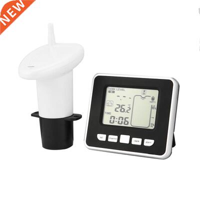 LED Ultrasonic Water Tank Level Meter Sensor w/ Temperature