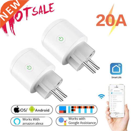 1-5pcs EU Plug Smart Socket Power Outlet Electricity