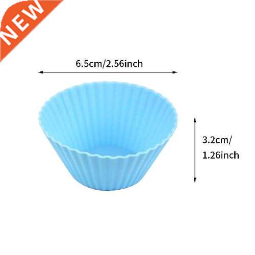 24pcs Non Stick Soft Silicone Cake Mold Easy Clean Party