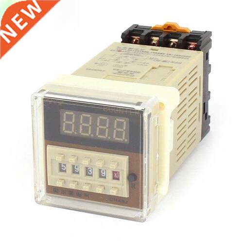 DH48J-8A AC/DC 12V 0-999900 8-Pin Adjustable Counter Relay