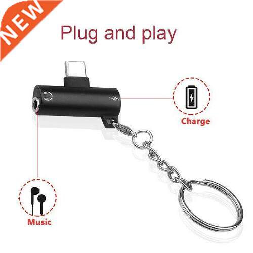 Male to Female Adapter Charge and Headphone 2 in 1 Type-C