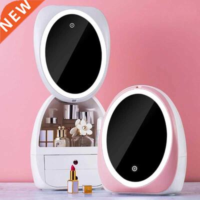Egg Shape LED Light Desktop Orzer HD Mirror Makeup Organ