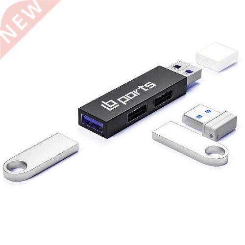 Portable Mini 3 Ports USB Hub USB 3.0 5Gbps High Speed Data