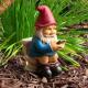 Dwarfs Gnome Resin Naughty Garden Ornaments Funny