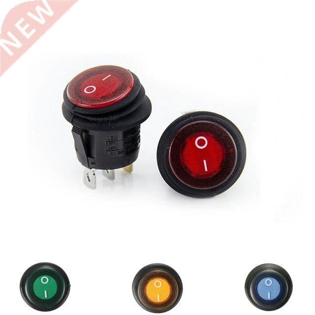 1pc OLS 250V DC 10A On/Off Rocker Switch IP65 Waterproof 3Pi