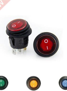 1pc OLS 250V DC 10A On/Off Rocker Switch IP65 Waterproof 3Pi