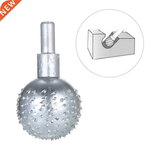 1/4 nch Shank Sphere Rotary Burr Mllng Cutter 3cm Head Ca