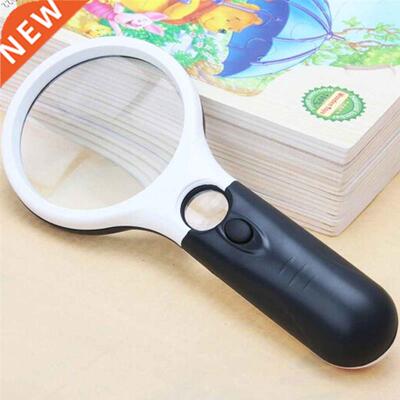 Handheld 45X Illuminated Magnifier Microscope Magnifying