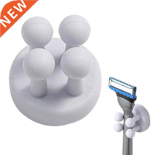 Silicone Toothbrush Holder Multi Function Utility Hooks For