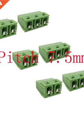 10Pcs KF128 7.5mm Pitch 2P 3Pin PCB Screw Terminal Blocks Co