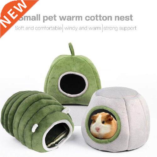 Hamster House Guinea Pig Bed Bird Hideout Bed Small Animal