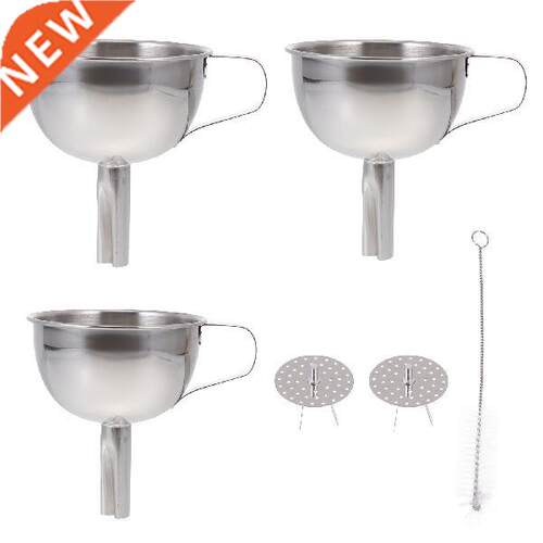 1 Set 1 Set Stainless Steel Hoppers Small Mouth Kitchen