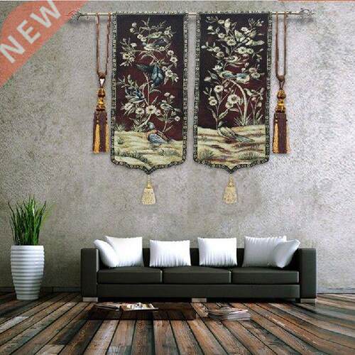 Birds Flowers 100*45cm Belgium Classic Home Decoration