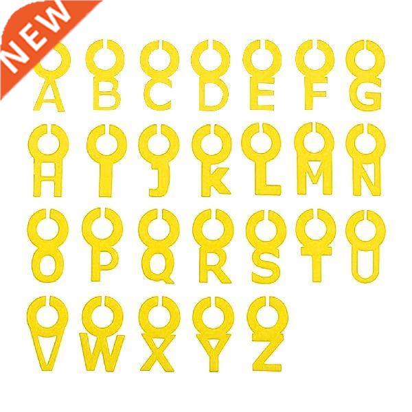 26pcs/set Silicone Family Gathering Letters Stem Drink
