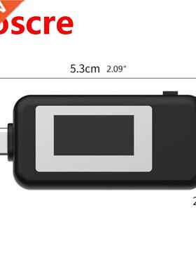 USB Tester Type C LCD Current Voltage Charger Capacity Monit
