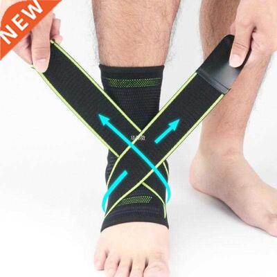 Non-slip Elastic Ankle Support Adjustable Silicone Sports An