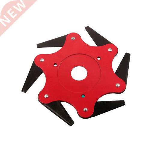 6 Steel Blades Razors Lawn Mower Grass Trimmer Head Brushcut