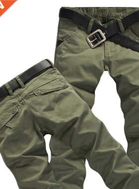 2021 Summer winter elasticity Mens Rugged Cargo Pants Silm F