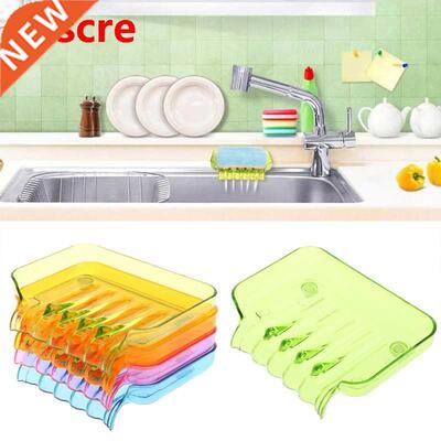 Bathroom Draining Soap Box Kitchen Sink Sponge Drainage Dish