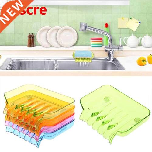 Bathroom Draining Soap Box Kitchen Sink Sponge Drainage Dish