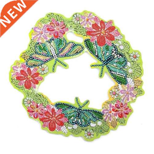 Diamond Painting Wreath Kit Butterfly Digital Wreath 5D Diam