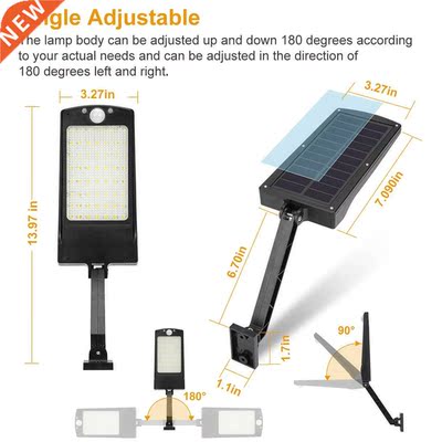 New n 2021 800lm 56Led Solar Lght Outdoor Waterproof Lght