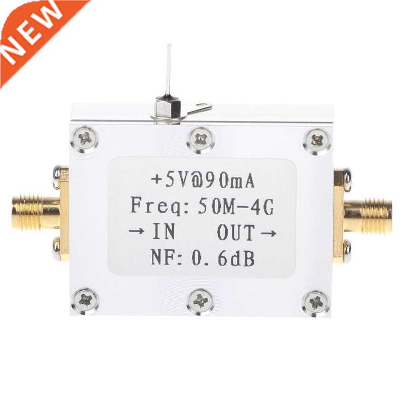 50M-4GHz Low Noise Amplifier LNA Ham Radio Module RF FM HF V