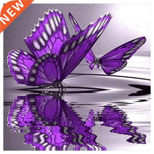 D Diamond Painting Cross Stitch Butterfly Pattern