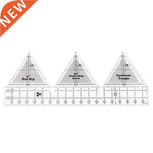 Sewing Knitting Ruler 60 Strip Quilting Ruler Set Acrylic