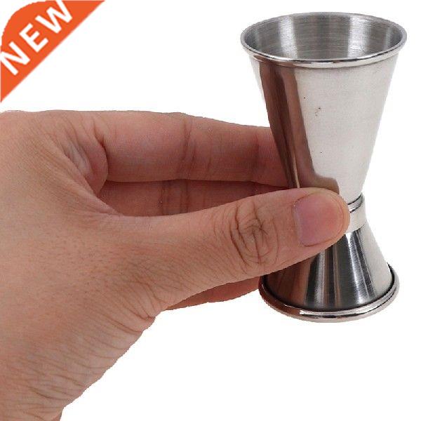 New 1PC Jigger Single Double Shot Cocktail Wine Short