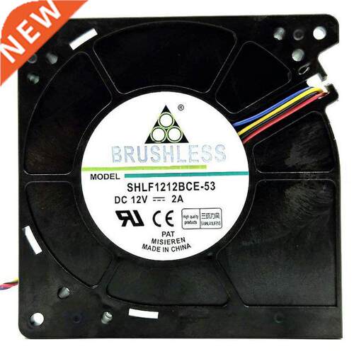Blower 120MM 12cm 12V 2.0A Large Air Volume High Speed 4 Pin