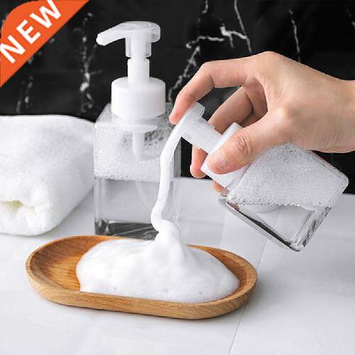 Refillable Soap Dispenser Bottle Square Liquid Lotion