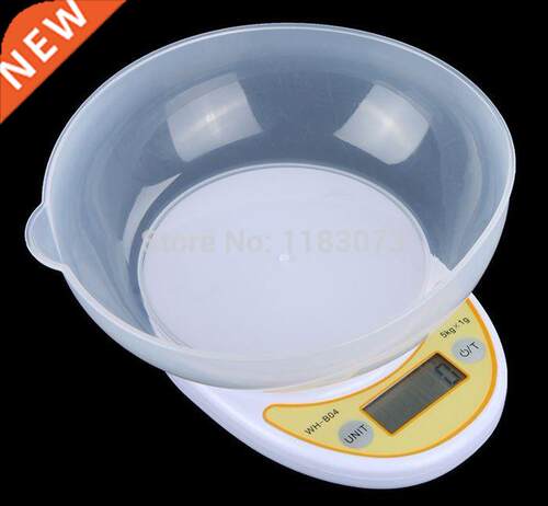 5kg 1g Portable Electronic Kitchen Scale 5000g LCD Display D